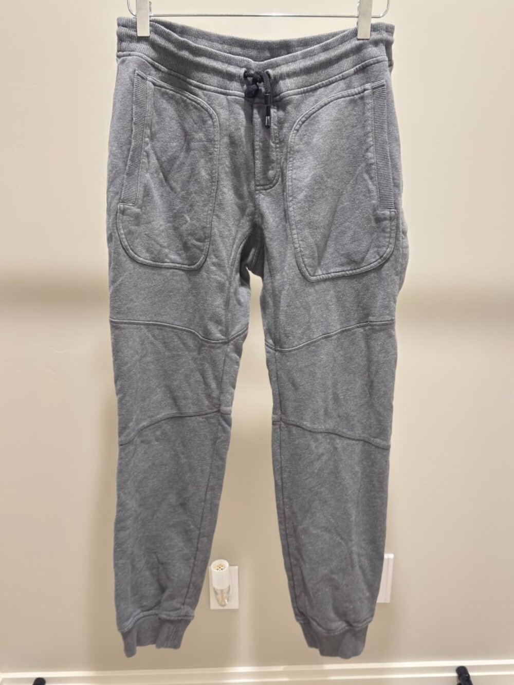Belstaff Men's Gray Paneled Jogger Sweatpants Size M